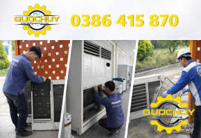 CÔNG TRÌNH SỬA CHỮA VÀ TỔNG VỆ SINH MÁY LẠNH - CÔNG TY IGUACU