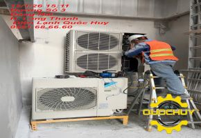 HOÀN THÀNH LẮP ĐẶT HỆ THỐNG ĐIỀU HÒA TRUNG TÂM MITSUBISHI -CÔNG TY TNHH SURINT OMYA VIỆT NAM-KCN GÒ DẦU, LONG THÀNH